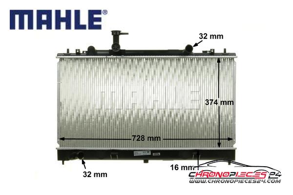 Achat de MAHLE CR 1021 000S Radiateur, refroidissement du moteur pas chères