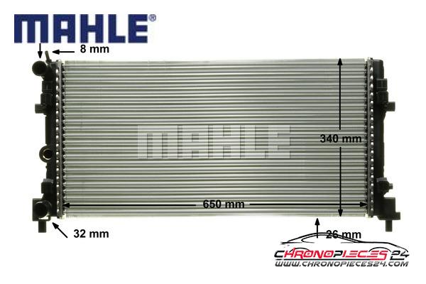 Achat de MAHLE CR 1096 000P Radiateur, refroidissement du moteur pas chères