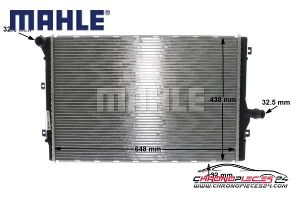 Achat de MAHLE CR 1539 001S Radiateur, refroidissement du moteur pas chères