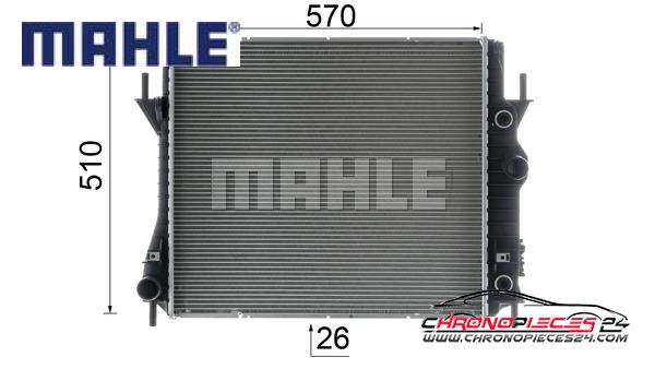 Achat de MAHLE CR 1965 000P Radiateur, refroidissement du moteur pas chères