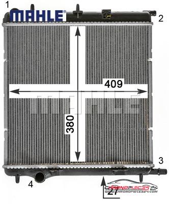 Achat de MAHLE CR 1988 000P Radiateur, refroidissement du moteur pas chères