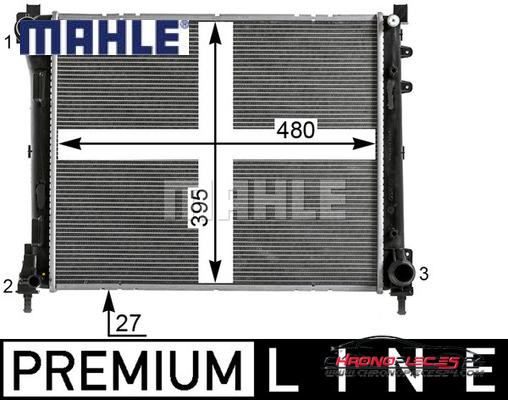 Achat de MAHLE CR 2012 000P Radiateur, refroidissement du moteur pas chères