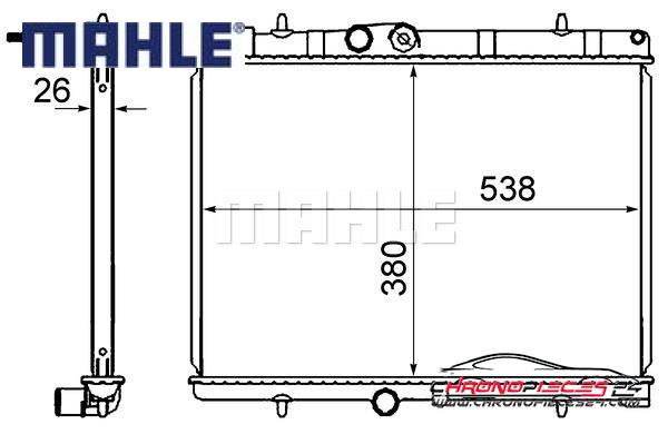 Achat de MAHLE CR 2014 000S Radiateur, refroidissement du moteur pas chères