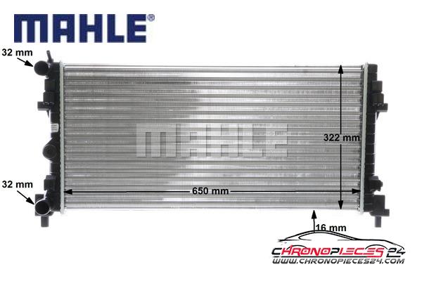 Achat de MAHLE CR 2081 000S Radiateur, refroidissement du moteur pas chères