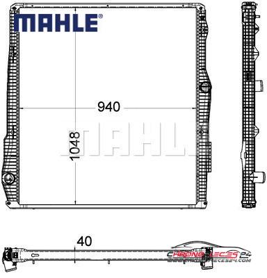 Achat de MAHLE CR 2094 000P Radiateur, refroidissement du moteur pas chères