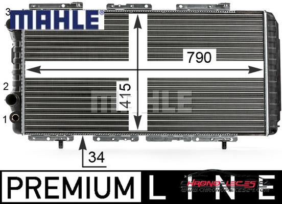 Achat de MAHLE CR 34 000P Radiateur, refroidissement du moteur pas chères