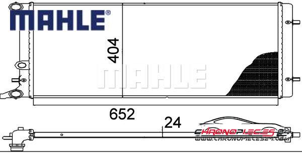 Achat de MAHLE CR 368 000P Radiateur, refroidissement du moteur pas chères