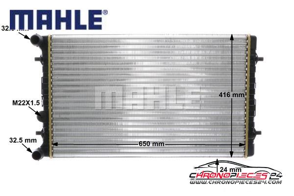 Achat de MAHLE CR 368 001S Radiateur, refroidissement du moteur pas chères