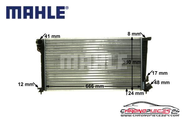 Achat de MAHLE CR 433 000P Radiateur, refroidissement du moteur pas chères