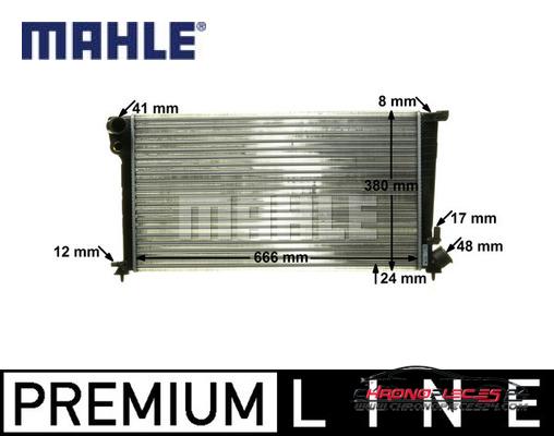 Achat de MAHLE CR 433 000P Radiateur, refroidissement du moteur pas chères