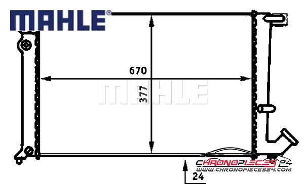 Achat de MAHLE CR 475 000S Radiateur, refroidissement du moteur pas chères