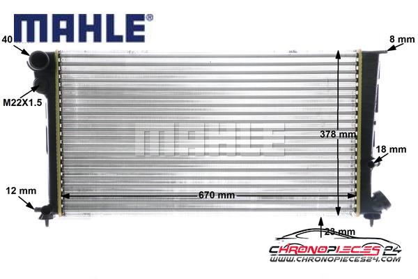 Achat de MAHLE CR 475 000S Radiateur, refroidissement du moteur pas chères