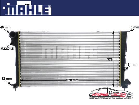 Achat de MAHLE CR 475 000S Radiateur, refroidissement du moteur pas chères