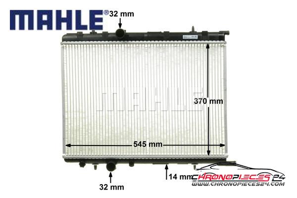 Achat de MAHLE CR 515 000P Radiateur, refroidissement du moteur pas chères