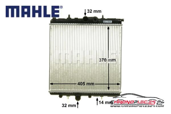 Achat de MAHLE CR 527 000S Radiateur, refroidissement du moteur pas chères