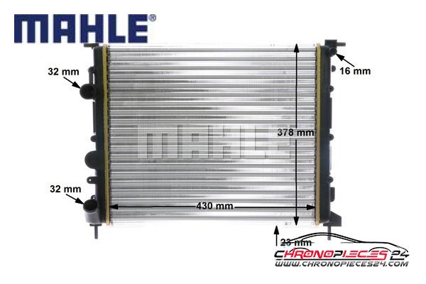 Achat de MAHLE CR 528 000S Radiateur, refroidissement du moteur pas chères