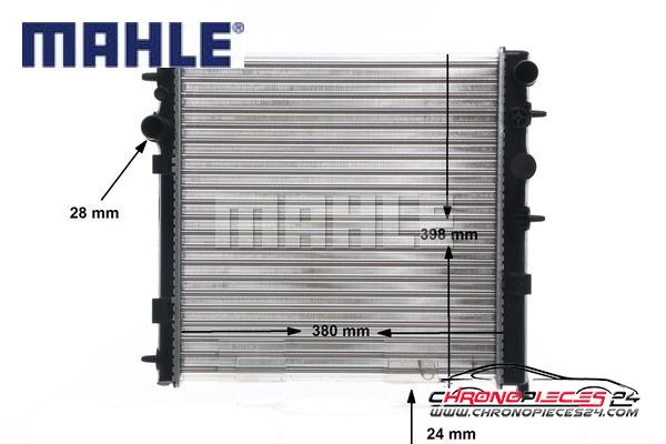 Achat de MAHLE CR 558 001S Radiateur, refroidissement du moteur pas chères