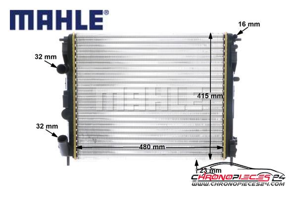 Achat de MAHLE CR 605 000S Radiateur, refroidissement du moteur pas chères