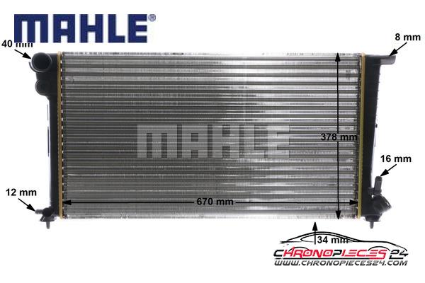 Achat de MAHLE CR 624 000S Radiateur, refroidissement du moteur pas chères