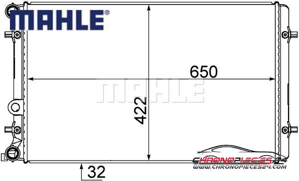 Achat de MAHLE CR 769 000S Radiateur, refroidissement du moteur pas chères