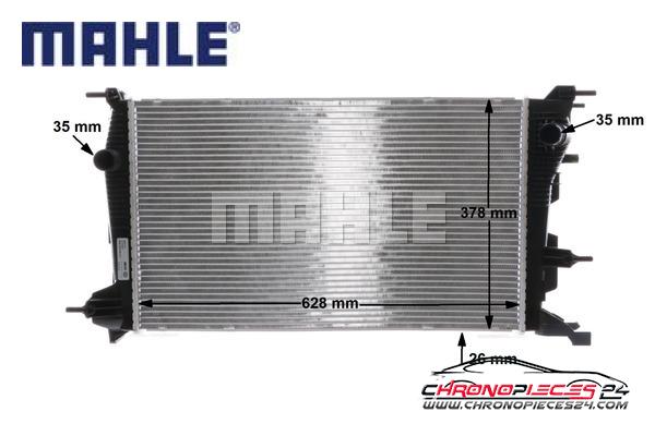 Achat de MAHLE CR 840 000S Radiateur, refroidissement du moteur pas chères