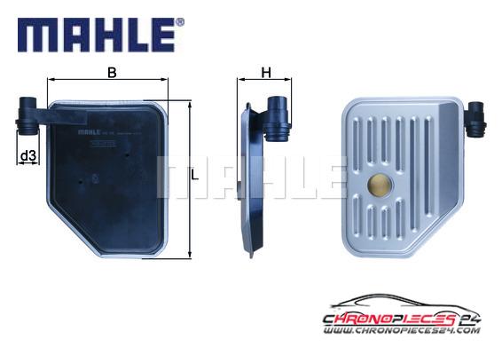 Achat de MAHLE HX 156 Filtre hydraulique, boîte automatique pas chères