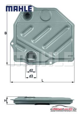 Achat de MAHLE HX 46 Filtre hydraulique, boîte automatique pas chères