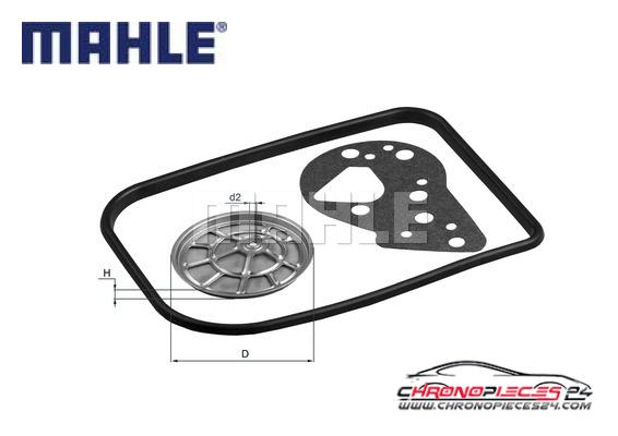 Achat de MAHLE HX 82D Filtre hydraulique, boîte automatique pas chères