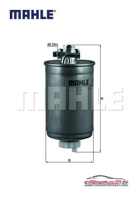 Achat de MAHLE KL 180 Filtre à carburant pas chères