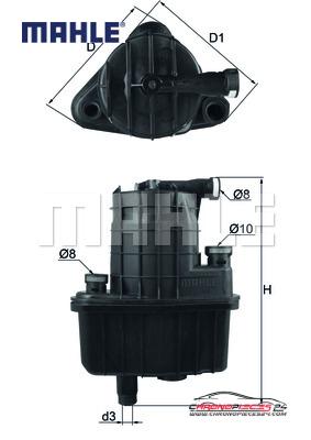 Achat de MAHLE KL 469 Filtre à carburant pas chères