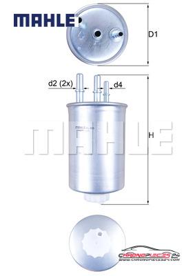 Achat de MAHLE KL 505 Filtre à carburant pas chères