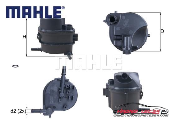 Achat de MAHLE KL 777D Filtre à carburant pas chères