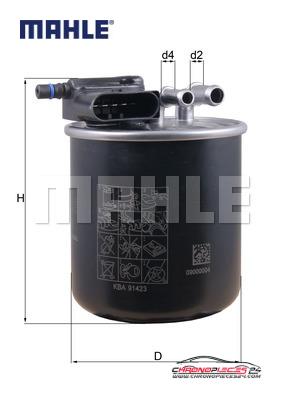 Achat de MAHLE KL 949 Filtre à carburant pas chères