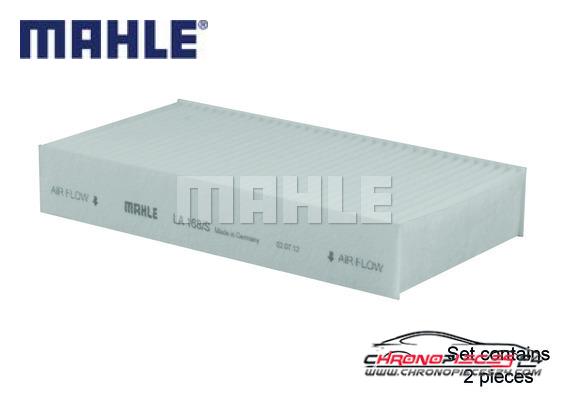 Achat de MAHLE LA 168/S Filtre, air de l'habitacle pas chères