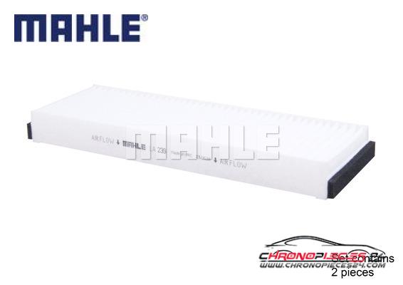 Achat de MAHLE LA 239/S Filtre, air de l'habitacle pas chères