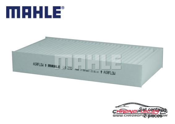 Achat de MAHLE LA 295/S Filtre, air de l'habitacle pas chères