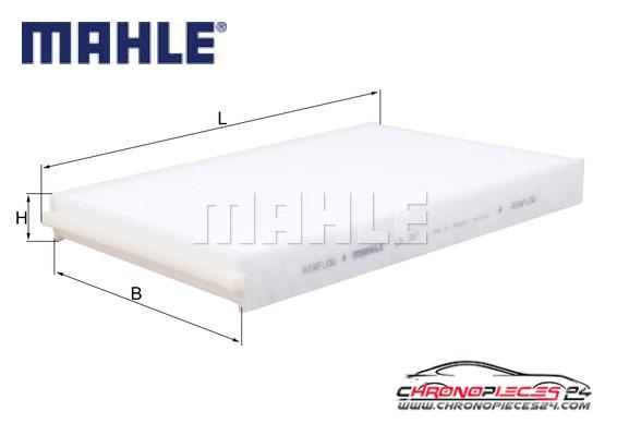 Achat de MAHLE LA 387 Filtre, air de l'habitacle pas chères