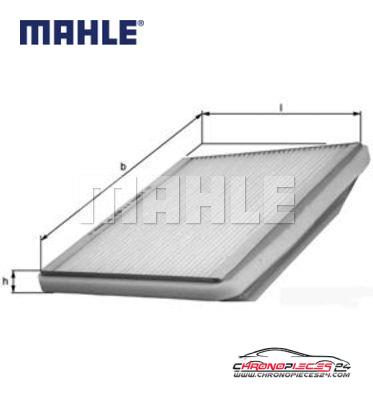 Achat de MAHLE LA 39 Filtre, air de l'habitacle pas chères