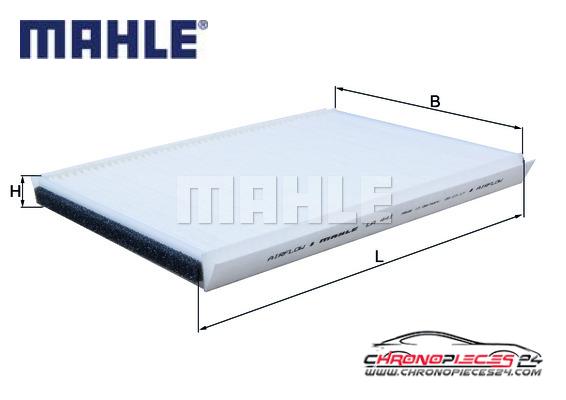 Achat de MAHLE LA 441 Filtre, air de l'habitacle pas chères