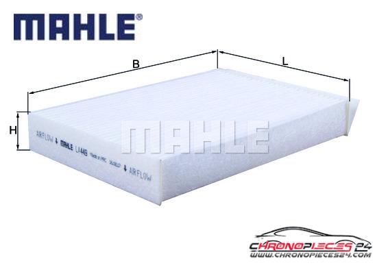 Achat de MAHLE LA 449 Filtre, air de l'habitacle pas chères