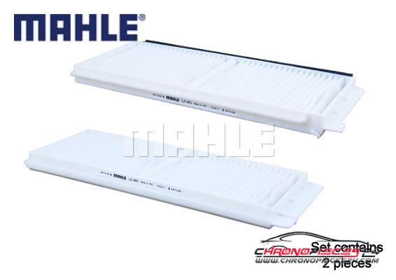 Achat de MAHLE LA 483/S Filtre, air de l'habitacle pas chères