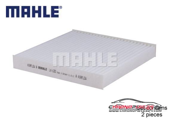 Achat de MAHLE LA 630/S Filtre, air de l'habitacle pas chères