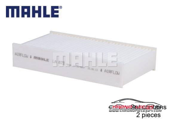 Achat de MAHLE LA 873/S Filtre, air de l'habitacle pas chères