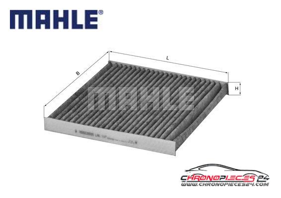 Achat de MAHLE LAK 107 Filtre, air de l'habitacle pas chères