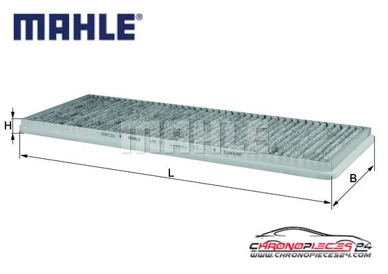 Achat de MAHLE LAK 11 Filtre, air de l'habitacle pas chères