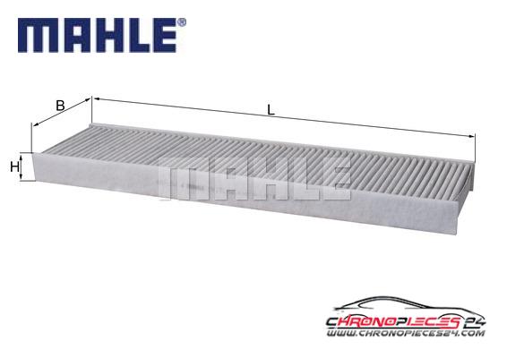 Achat de MAHLE LAK 171 Filtre, air de l'habitacle pas chères