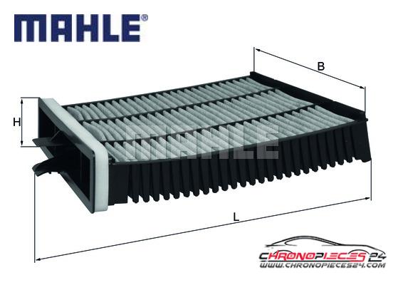 Achat de MAHLE LAK 227 Filtre, air de l'habitacle pas chères