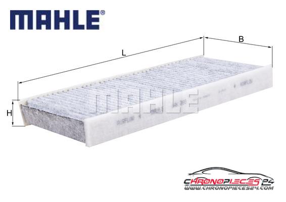 Achat de MAHLE LAK 289 Filtre, air de l'habitacle pas chères