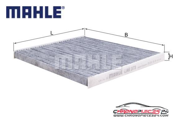 Achat de MAHLE LAK 373 Filtre, air de l'habitacle pas chères