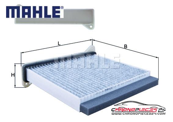 Achat de MAHLE LAK 485 Filtre, air de l'habitacle pas chères